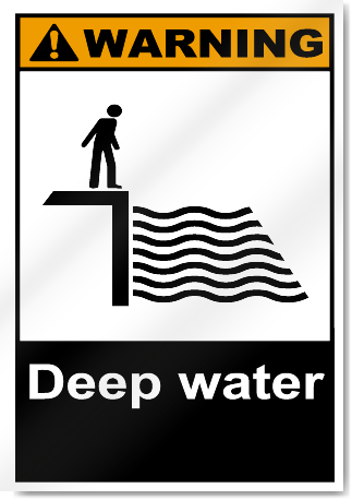 Deep Water Warning Signs