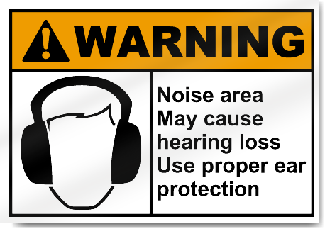 Noise Area May Cause Hearing Loss Warning Signs