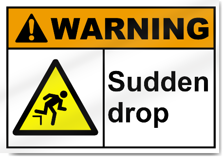 Sudden Drop2 Warning Signs