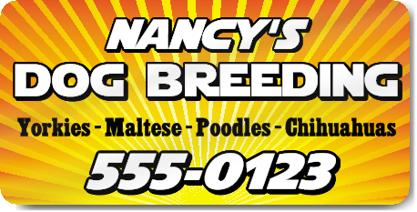 Dog Breeding Magnet