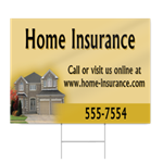 Home Insurance Sign