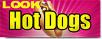 Hot Dog Cart Banners