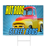 Hot Rods Street Rods Sign