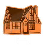 House Shaped Sign