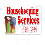 Housekeeping Services Sign