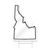 Idaho Shaped Sign