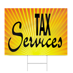 Income Tax Sign