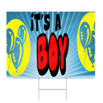 Its a Boy Sign in Blue