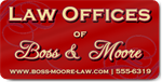 Red Law Office Magnet