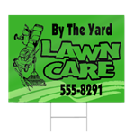 Lawn Care Sign