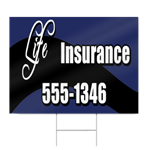 Life Insurance Sign