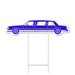 Limo Shaped Sign