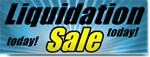 Liquidation Sale Banners - Blue