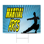 Martial Arts Sign