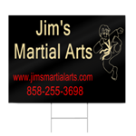 Martial Arts Sign