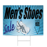 Men's Shoes Sign