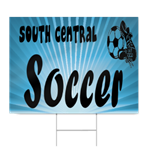 Middle School Soccer Sign