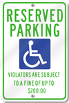 Minnesota Handicapped ADA Parking Sign