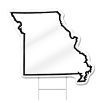 Missouri Shaped Sign