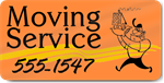 Moving Service Magnet