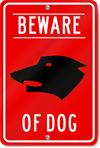 Beware Of Dog Sign