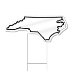 North Carolina Shaped Sign