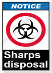Sharps Disposal2 Notice Signs