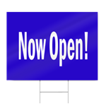 Now Open Sign