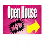 Open House Sign