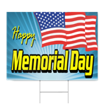 Patriotic Memorial Day Sign