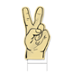 Peace Hand Shaped Sign