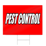 Pest Control Sign