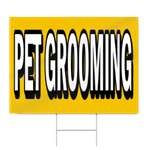 Pet Grooming Sign