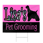 Pet Grooming Sign