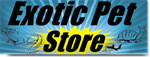 Exotic Pet Store Banners