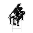 Piano Shaped Sign