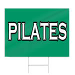 Pilates Sign