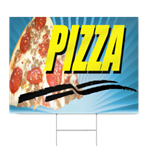 Pizza Here Sign