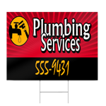 Plumbing Services Sign