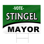 Political Election Sign