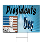 Presidents Day Sign