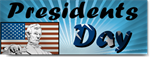 Presidents Day Banner