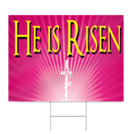 Religious Easter Sign