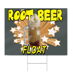 Root Beer Float Sign