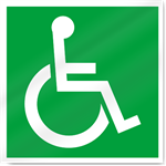 Disabled Symbol Safety Signs