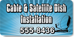 Cable and Satellite Dish Installation Magnet