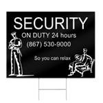 Security Sign