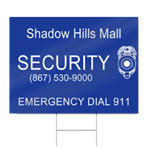 Security Sign