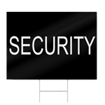 Security Sign