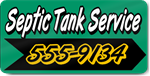 Septic Tank Service Magnet